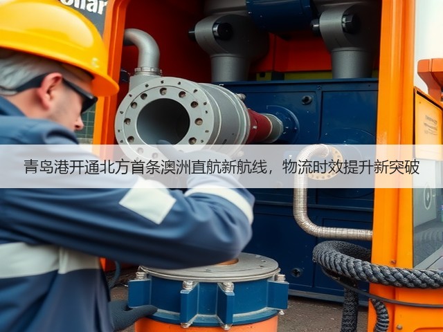 青岛港开通北方首条澳洲直航新航线,物流时效提升新突破(图2) 青岛港开通北方首条澳洲直航新航线,物流时效提升新突破(图2)