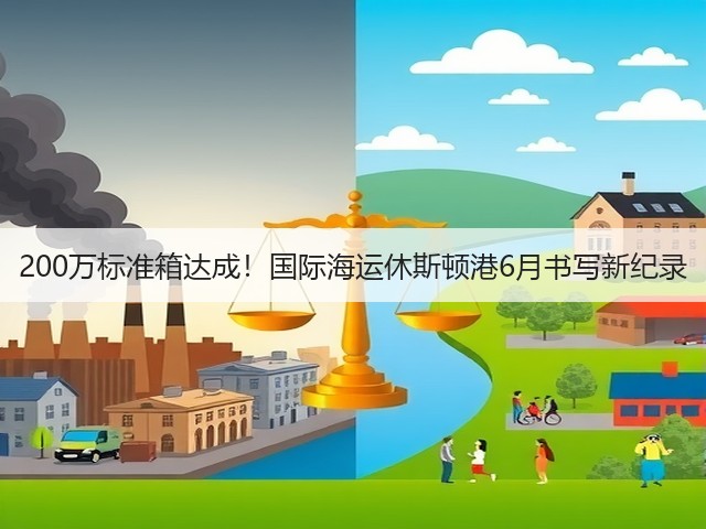 200万标准箱达成!国际海运休斯顿港6月书写新纪录(图1) 200万标准箱达成!国际海运休斯顿港6月书写新纪录(图1)