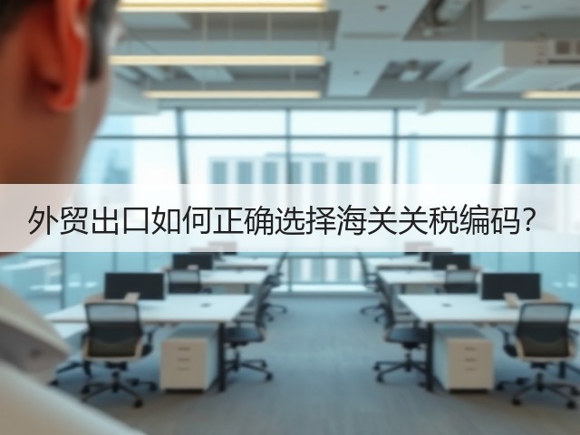 外贸出口如何正确选择海关关税编码?(图1) 外贸出口如何正确选择海关关税编码?(图1)