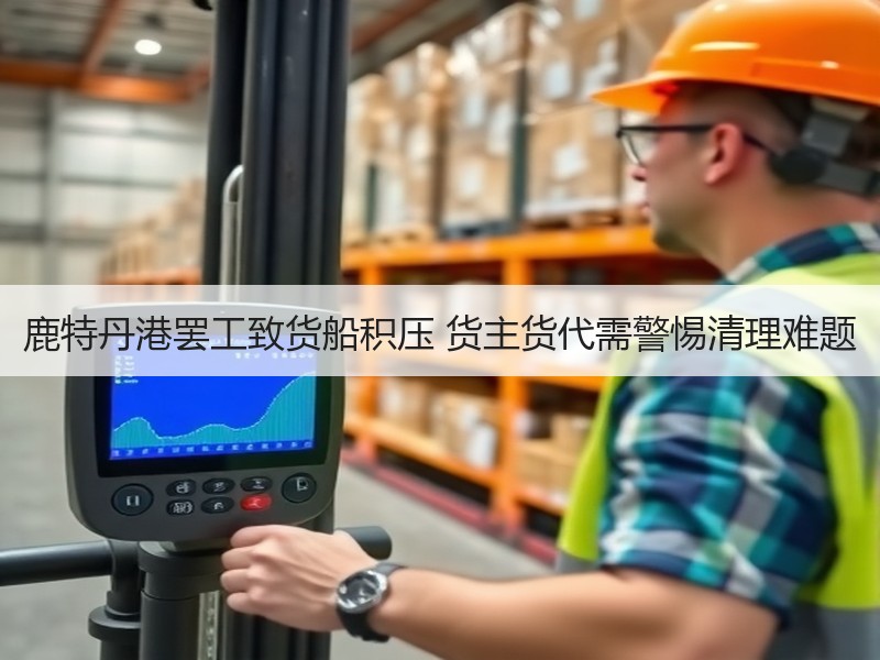 鹿特丹港罢工致货船积压 货主货代需警惕清理难题
