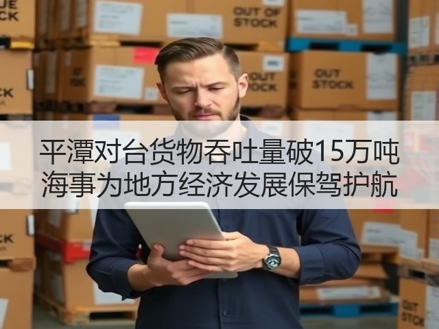 平潭对台货物吞吐量破15万吨 海事为地方经济发展保驾护航(图1)