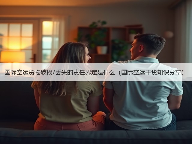 国际空运货物破损/丢失的责任界定是什么(国际空运干货知识分享)(图3) 国际空运货物破损/丢失的责任界定是什么(国际空运干货知识分享)(图3)