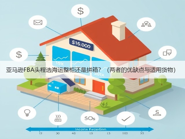 亚马逊FBA头程选海运整柜还是拼箱？（两者的优缺点与适用货物）(图2)