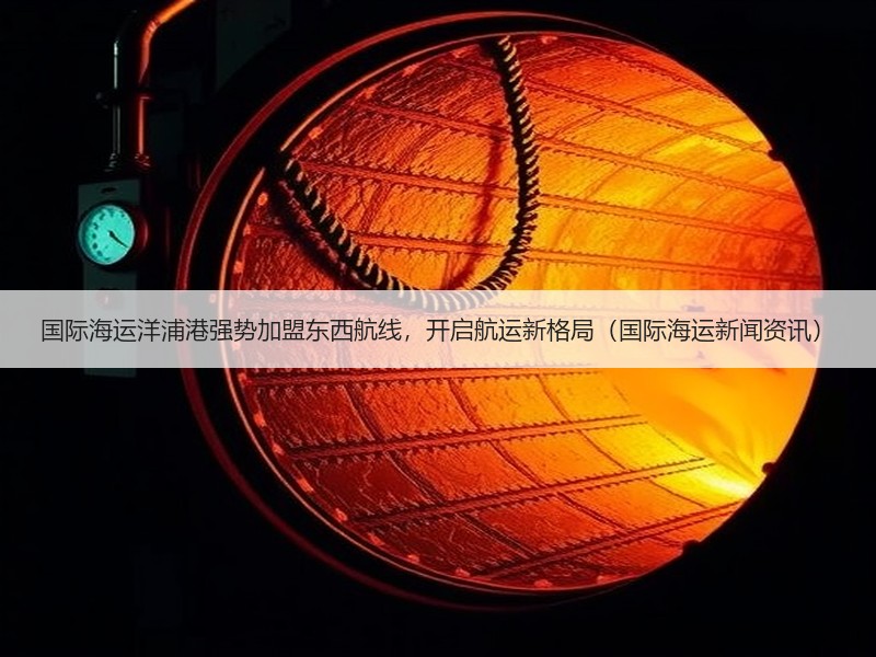 国际海运洋浦港强势加盟东西航线，开启航运新格局（国际海运新闻资讯）