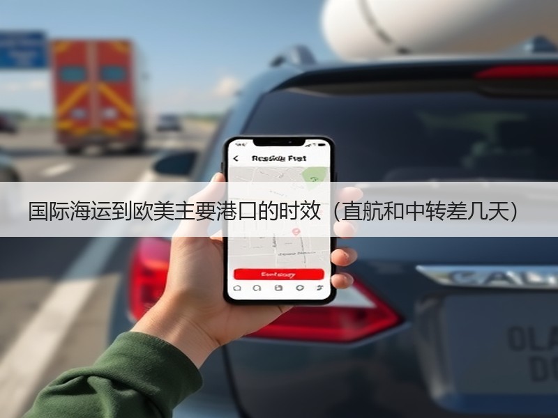 国际海运到欧美主要港口的时效（直航和中转差几天）