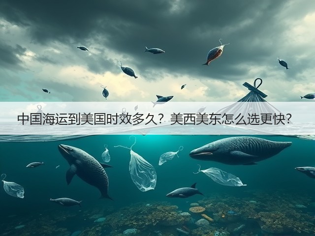 中国海运到美国时效多久？美西美东怎么选更快？(图1)