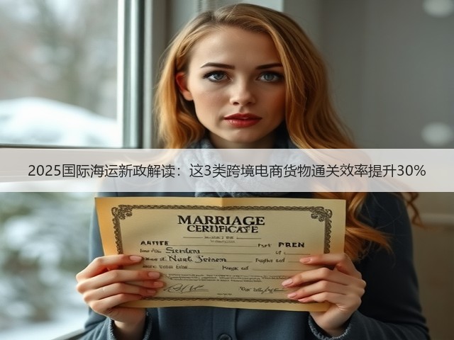 2025国际海运新政解读：这3类跨境电商货物通关效率提升30%(图2)