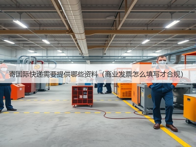 寄国际快递需要提供哪些资料（商业发票怎么填写才合规）
