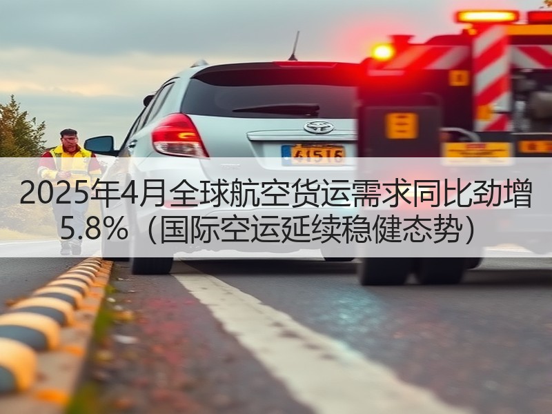2025年4月全球航空货运需求同比劲增 5.8%（国际空运延续稳健态势）