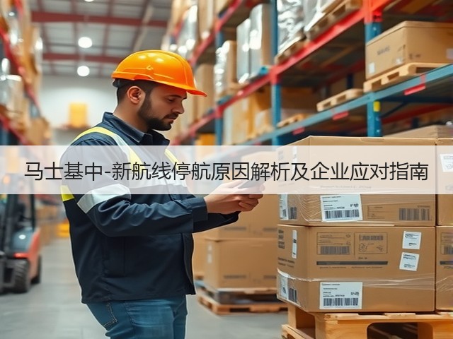 马士基中-新航线停航原因解析及企业应对指南(图3) 马士基中-新航线停航原因解析及企业应对指南(图3)
