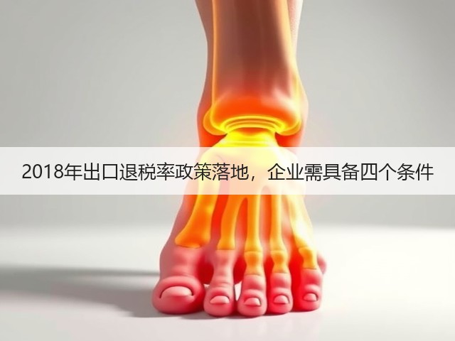 2018年出口退税率政策落地,企业需具备四个条件(图3) 2018年出口退税率政策落地,企业需具备四个条件(图3)