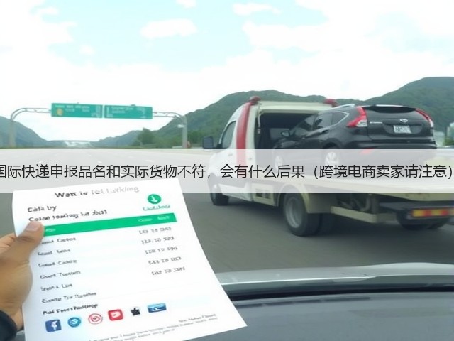 国际快递申报品名和实际货物不符，会有什么后果（跨境电商卖家请注意）(图3)
