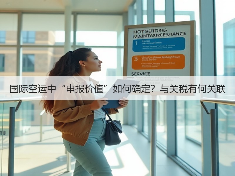 国际空运中“申报价值”如何确定?与关税有何关联 国际空运中“申报价值”如何确定?与关税有何关联