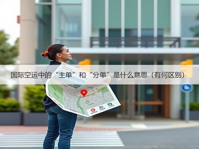 国际空运中的“主单”和“分单”是什么意思(有何区别)(图3) 国际空运中的“主单”和“分单”是什么意思(有何区别)(图3)