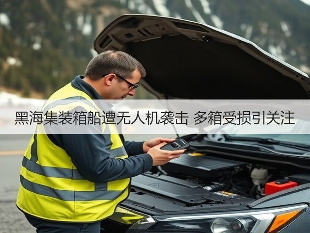 黑海集装箱船遭无人机袭击 多箱受损引关注(图2) 黑海集装箱船遭无人机袭击 多箱受损引关注(图2)