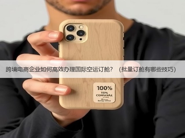 跨境电商企业如何高效办理国际空运订舱？（批量订舱有哪些技巧）(图2)
