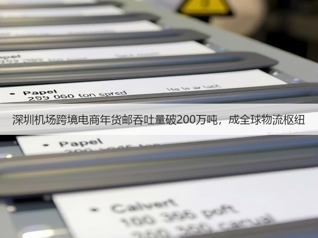 深圳机场跨境电商年货邮吞吐量破200万吨,成全球物流枢纽(图3) 深圳机场跨境电商年货邮吞吐量破200万吨,成全球物流枢纽(图3)