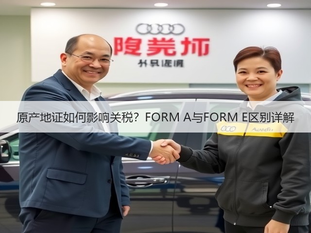 原产地证如何影响关税？FORM A与FORM E区别详解(图3)