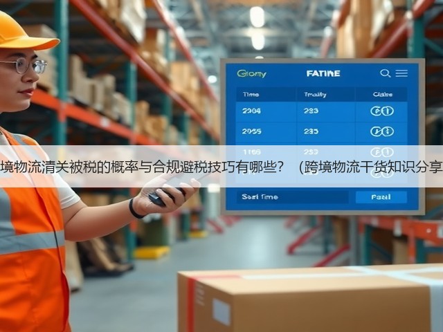 跨境物流清关被税的概率与合规避税技巧有哪些?(跨境物流干货知识分享)(图2) 跨境物流清关被税的概率与合规避税技巧有哪些?(跨境物流干货知识分享)(图2)