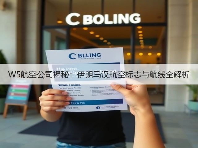 W5航空公司揭秘:伊朗马汉航空标志与航线全解析(图2) W5航空公司揭秘:伊朗马汉航空标志与航线全解析(图2)
