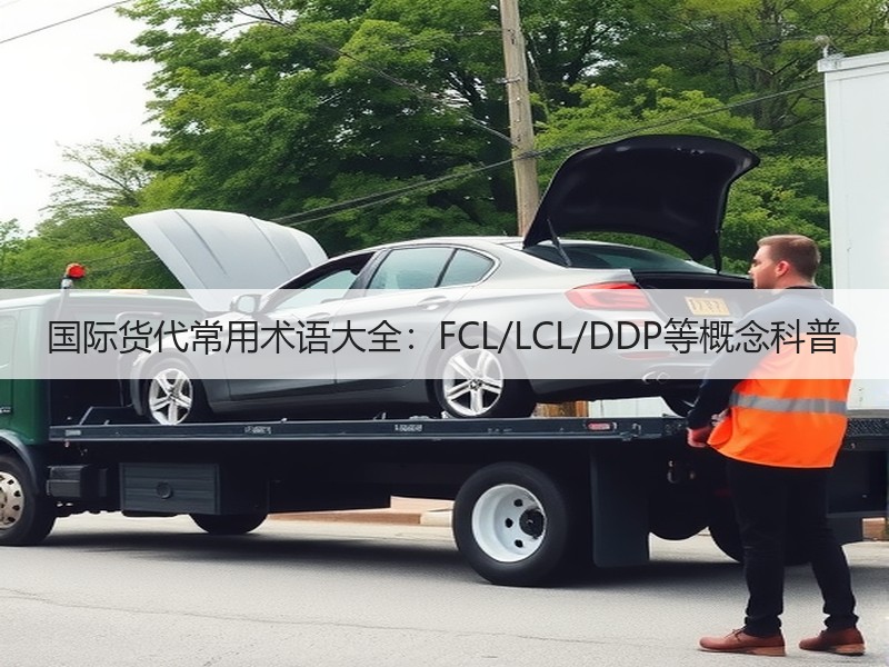 国际货代常用术语大全:FCL/LCL/DDP等概念科普 国际货代常用术语大全:FCL/LCL/DDP等概念科普