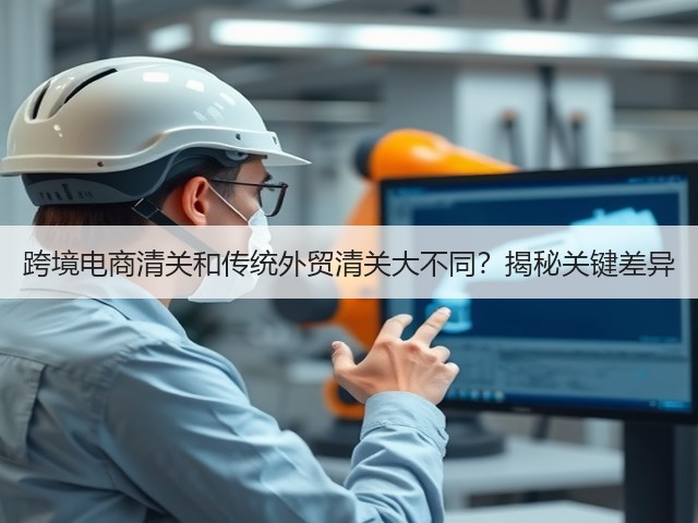 跨境电商清关和传统外贸清关大不同?揭秘关键差异(图1) 跨境电商清关和传统外贸清关大不同?揭秘关键差异(图1)