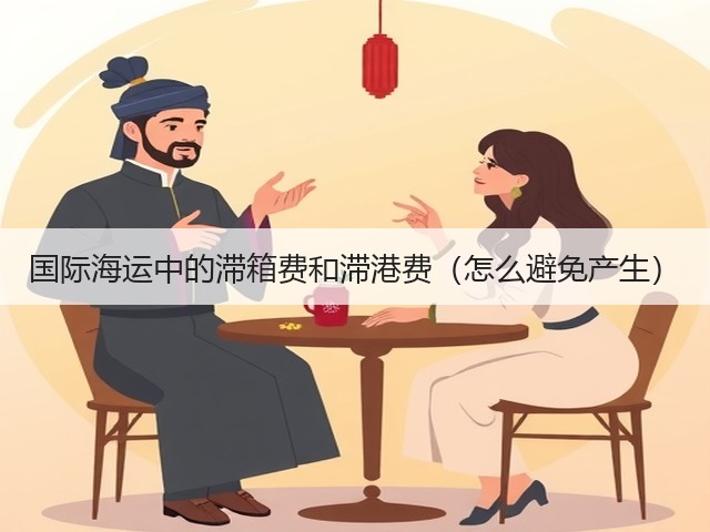 国际海运中的滞箱费和滞港费（怎么避免产生）(图1)