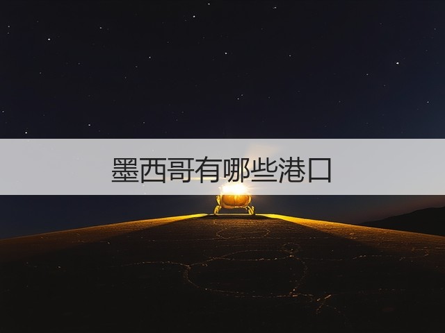 墨西哥有哪些港口(图2) 墨西哥有哪些港口(图2)