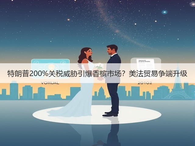 特朗普200%关税威胁引爆香槟市场?美法贸易争端升级(图2) 特朗普200%关税威胁引爆香槟市场?美法贸易争端升级(图2)
