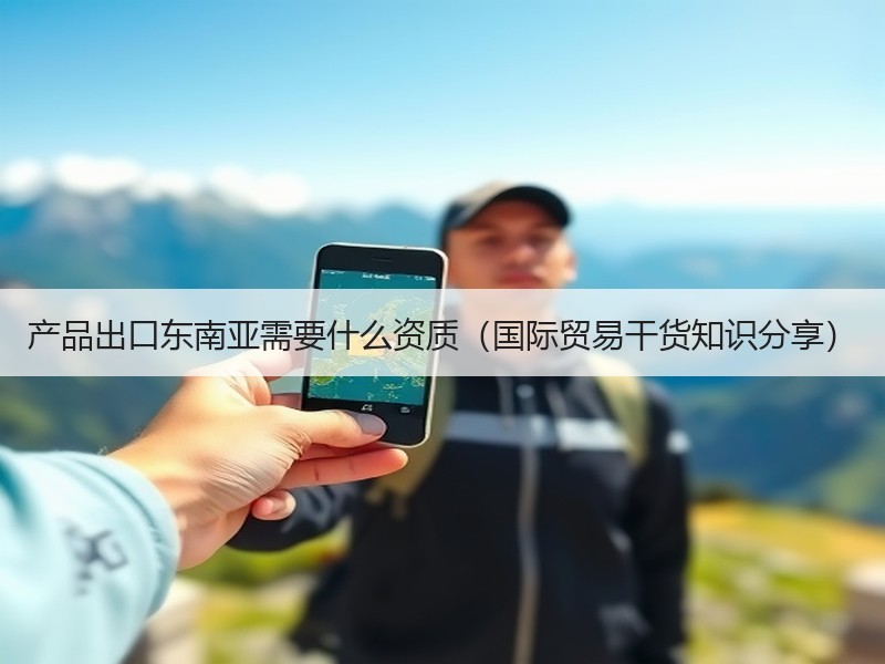 产品出口东南亚需要什么资质（国际贸易干货知识分享）