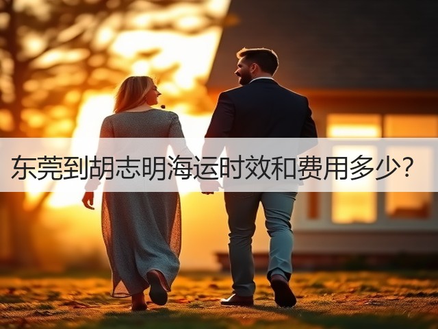 东莞到胡志明海运时效和费用多少？(图1)