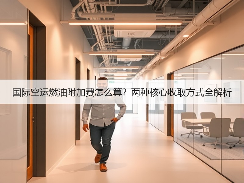 国际空运燃油附加费怎么算？两种核心收取方式全解析