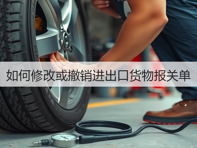 如何修改或撤销进出口货物报关单(图3) 如何修改或撤销进出口货物报关单(图3)
