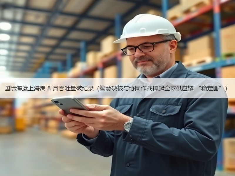 国际海运上海港 8 月吞吐量破纪录(智慧硬核与协同作战撑起全球供应链 “稳定器”) 国际海运上海港 8 月吞吐量破纪录(智慧硬核与协同作战撑起全球供应链 “稳定器”)