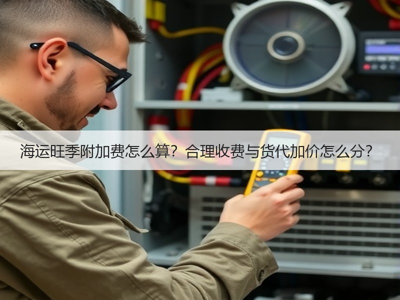 海运旺季附加费怎么算？合理收费与货代加价怎么分？