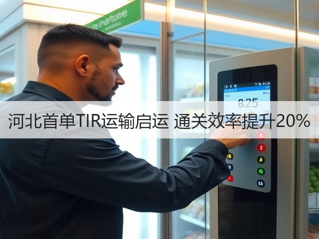 河北首单TIR运输启运 通关效率提升20%(图1) 河北首单TIR运输启运 通关效率提升20%(图1)
