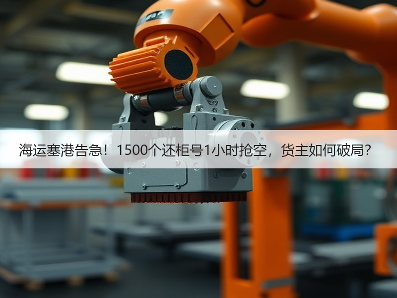 海运塞港告急!1500个还柜号1小时抢空,货主如何破局? 海运塞港告急!1500个还柜号1小时抢空,货主如何破局?