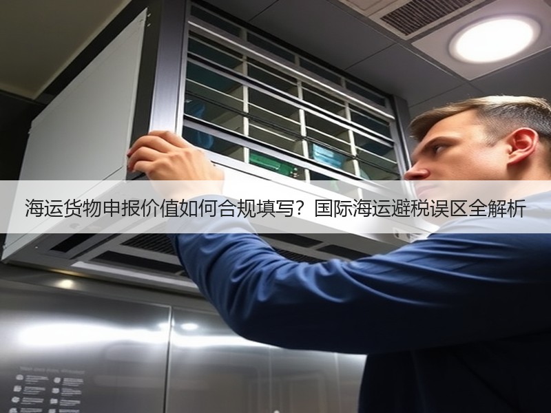 海运货物申报价值如何合规填写?国际海运避税误区全解析 海运货物申报价值如何合规填写?国际海运避税误区全解析