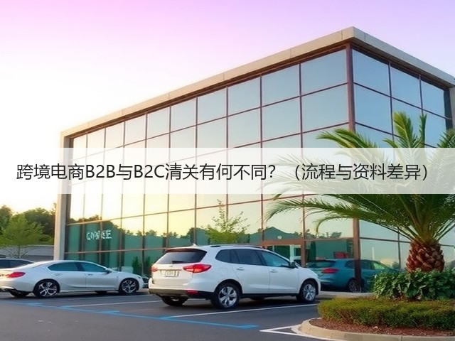 跨境电商B2B与B2C清关有何不同？（流程与资料差异）(图3)