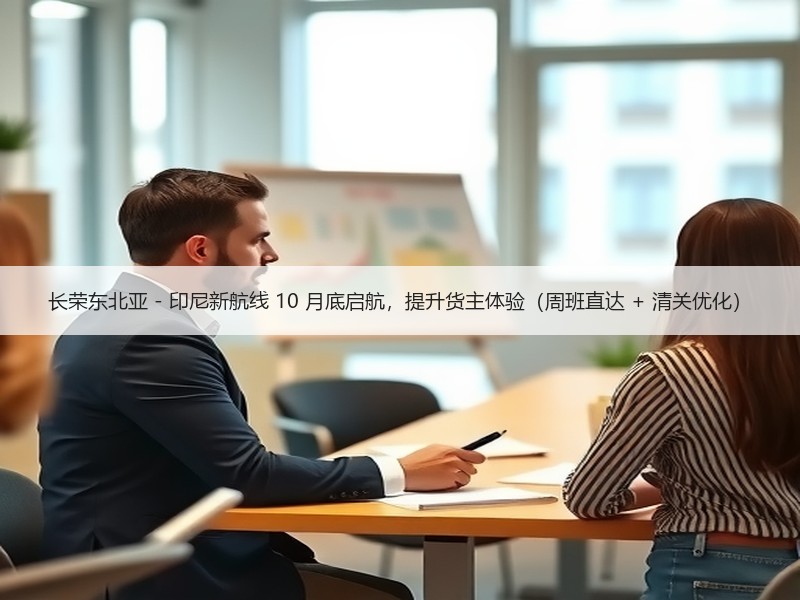 长荣东北亚 - 印尼新航线 10 月底启航,提升货主体验(周班直达 + 清关优化) 长荣东北亚 - 印尼新航线 10 月底启航,提升货主体验(周班直达 + 清关优化)