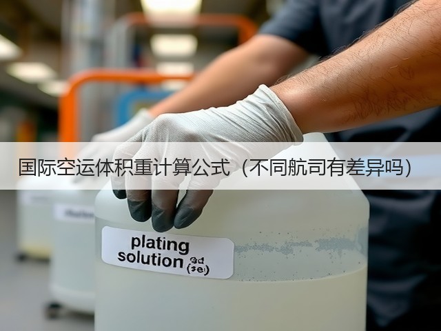 国际空运体积重计算公式（不同航司有差异吗）(图1)
