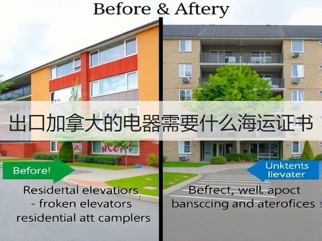 出口加拿大的电器需要什么海运证书(图1) 出口加拿大的电器需要什么海运证书(图1)