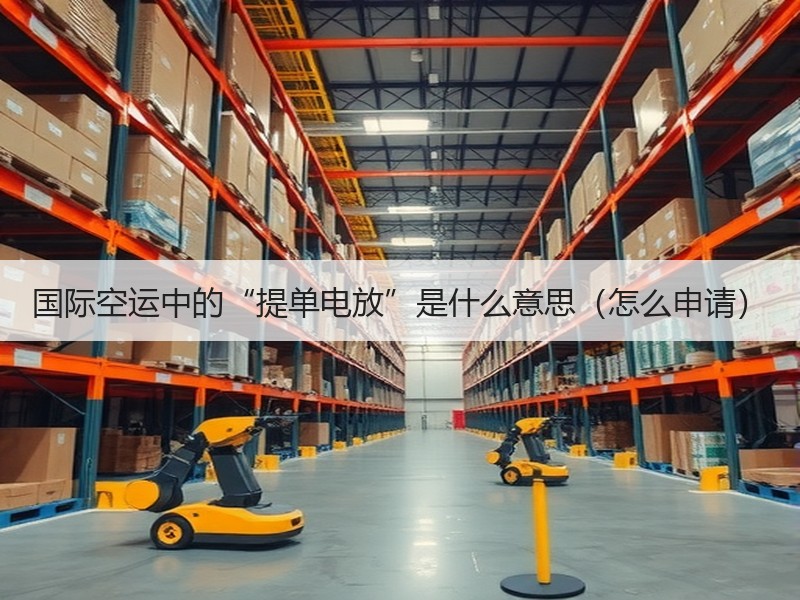 国际空运中的“提单电放”是什么意思（怎么申请）