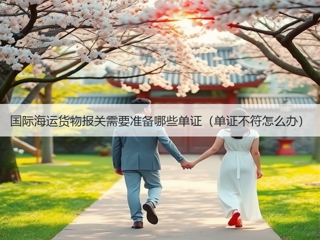 国际海运货物报关需要准备哪些单证(单证不符怎么办)(图1) 国际海运货物报关需要准备哪些单证(单证不符怎么办)(图1)