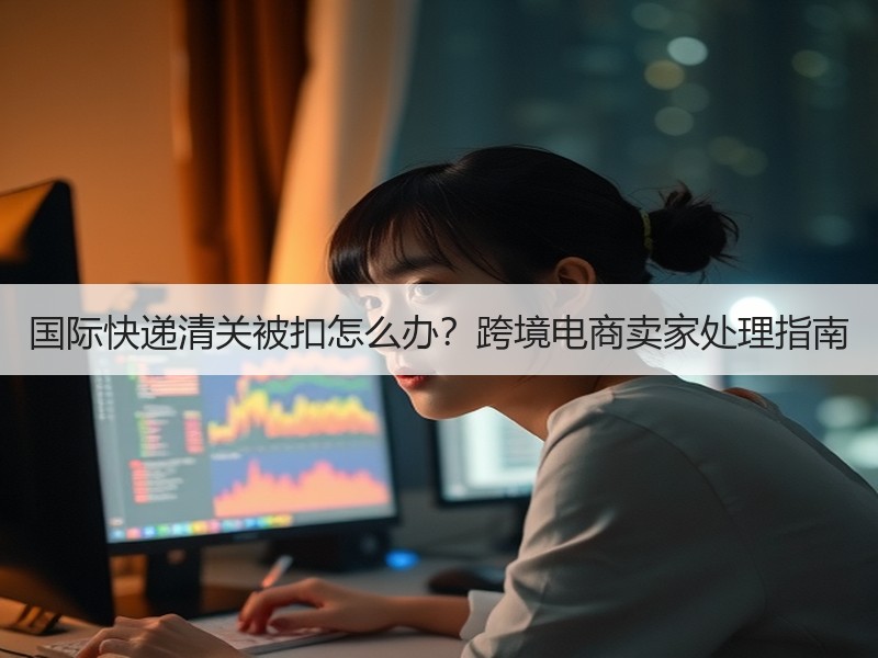 国际快递清关被扣怎么办？跨境电商卖家处理指南
