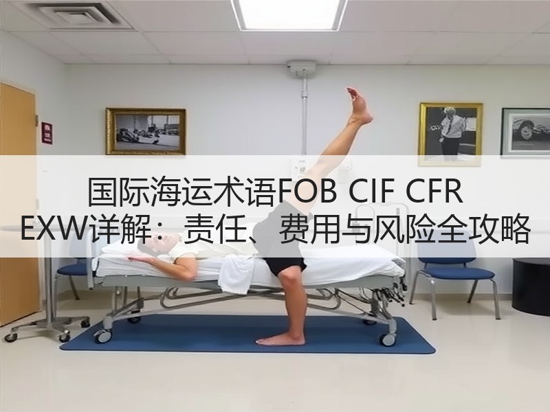 国际海运术语FOB CIF CFR EXW详解：责任、费用与风险全攻略