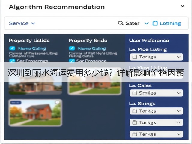 深圳到丽水海运费用多少钱？详解影响价格因素(图2)