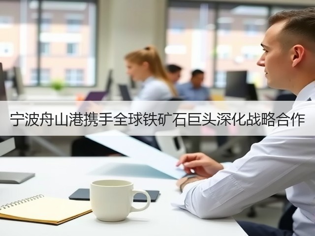 宁波舟山港携手全球铁矿石巨头深化战略合作(图1) 宁波舟山港携手全球铁矿石巨头深化战略合作(图1)