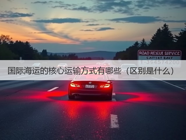 国际海运的核心运输方式有哪些(区别是什么)(图3) 国际海运的核心运输方式有哪些(区别是什么)(图3)
