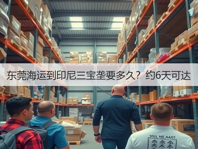 东莞海运到印尼三宝垄要多久？约6天可达(图2)